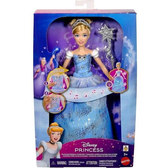 Mattel Disney Princess Light Up Cinderella Feature Doll