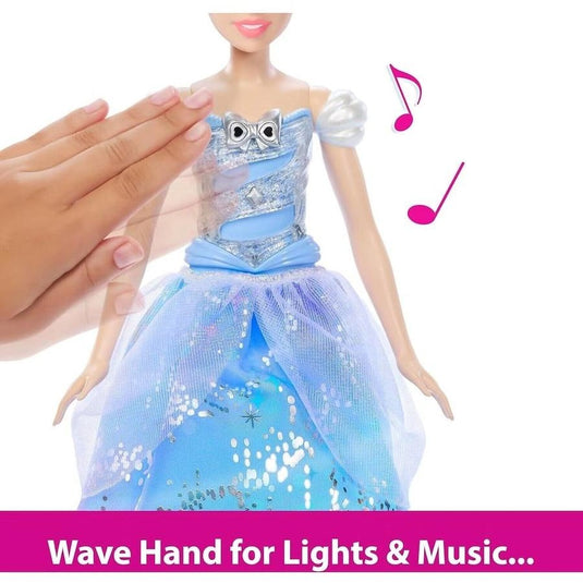 Mattel Disney Princess Light Up Cinderella Feature Doll
