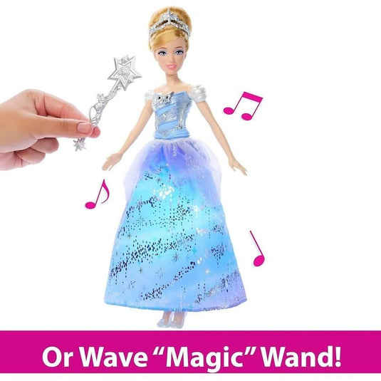 Mattel Disney Princess Light Up Cinderella Feature Doll