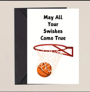Basketball Greeting Card